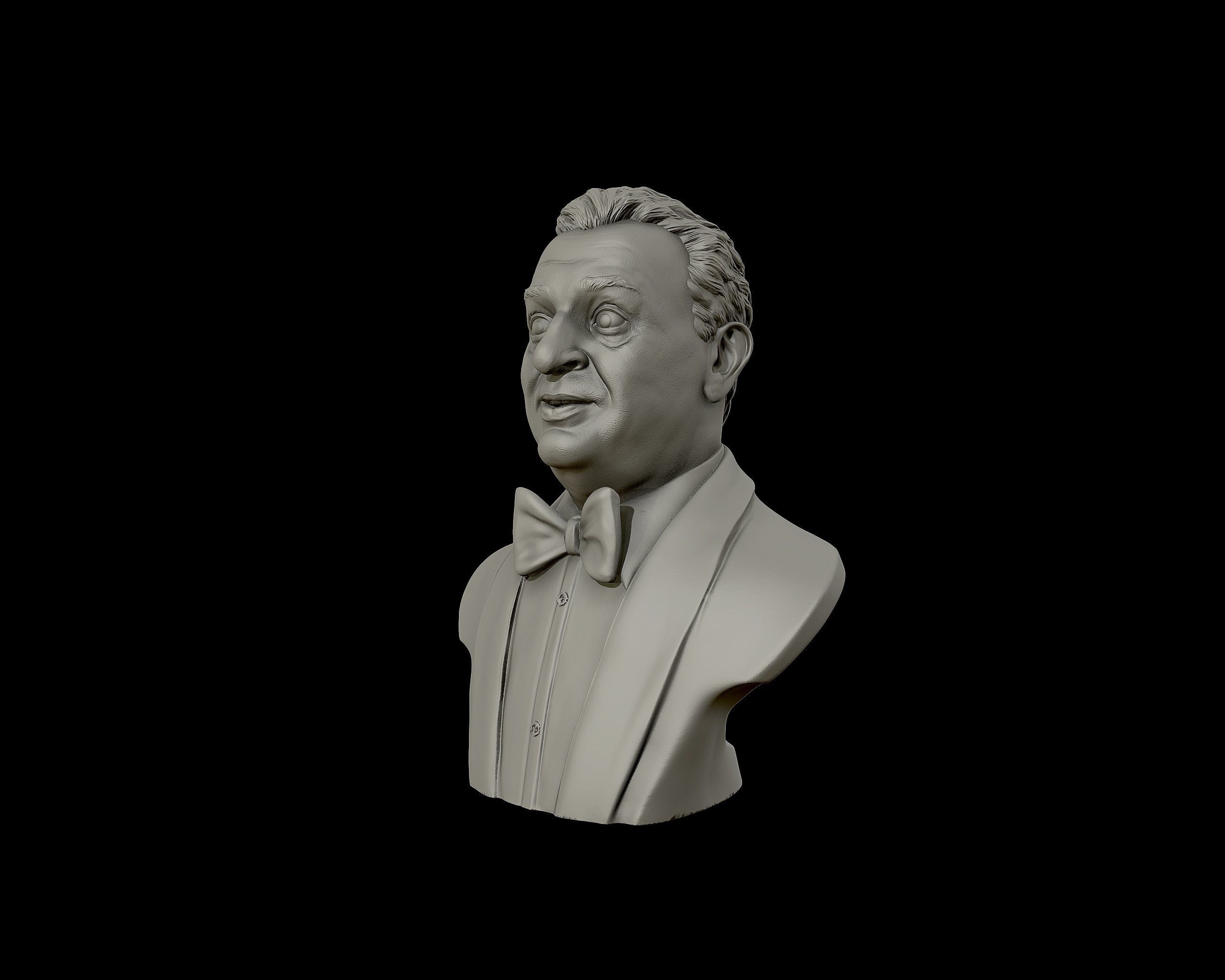 Rodney Dangerfield 3D portrait sculpture 3D print model_14