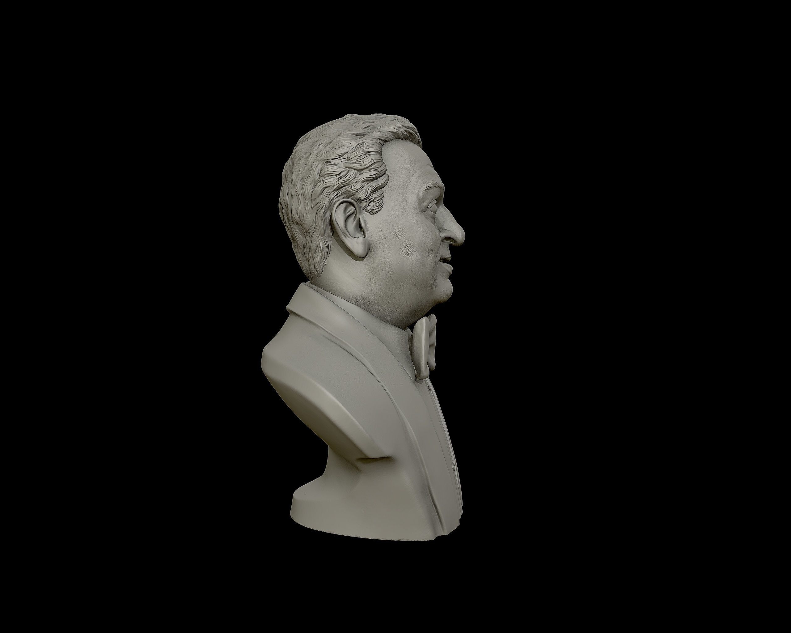 Rodney Dangerfield 3D portrait sculpture 3D print model_21