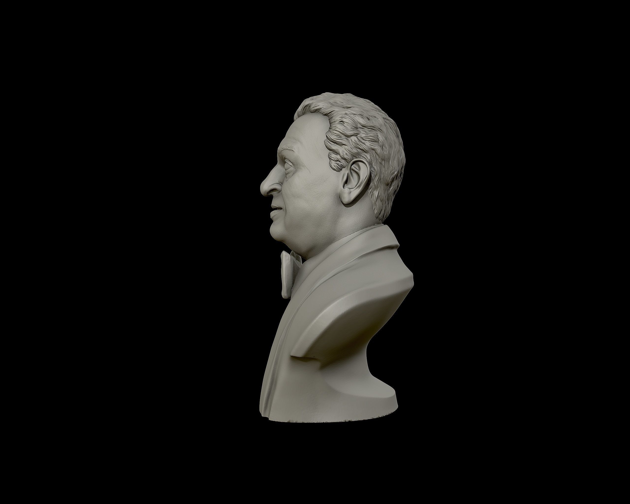 Rodney Dangerfield 3D portrait sculpture 3D print model_17