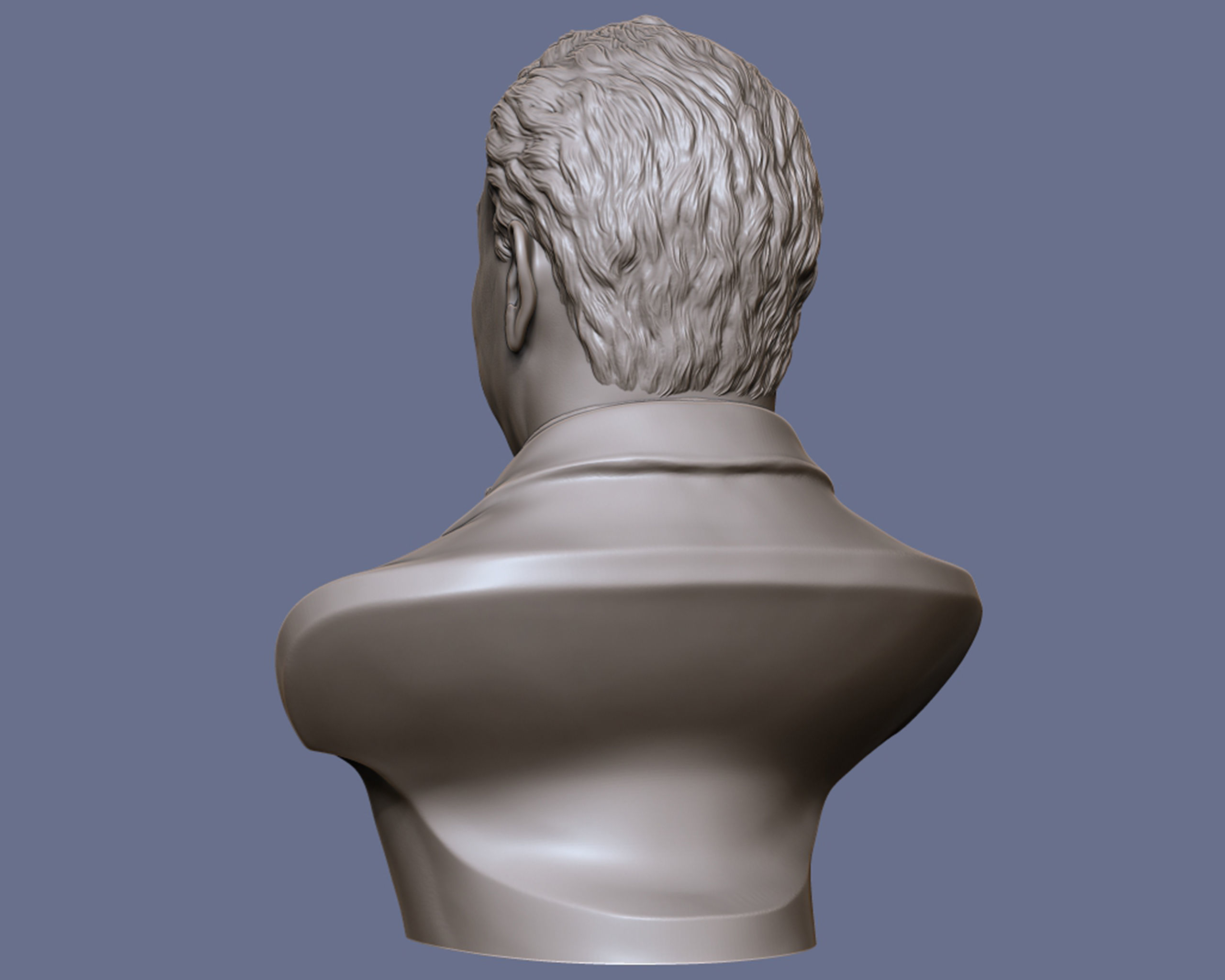 Rodney Dangerfield 3D portrait sculpture 3D print model_6