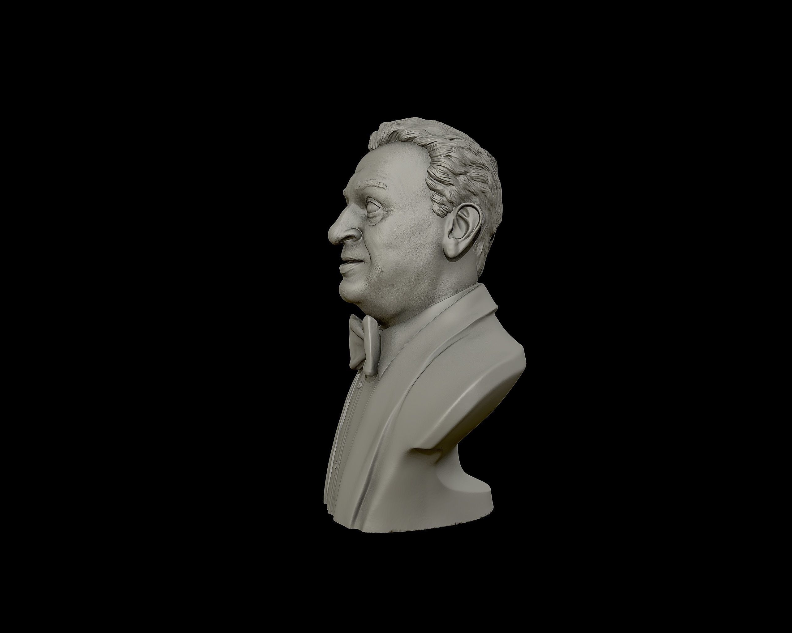 Rodney Dangerfield 3D portrait sculpture 3D print model_16