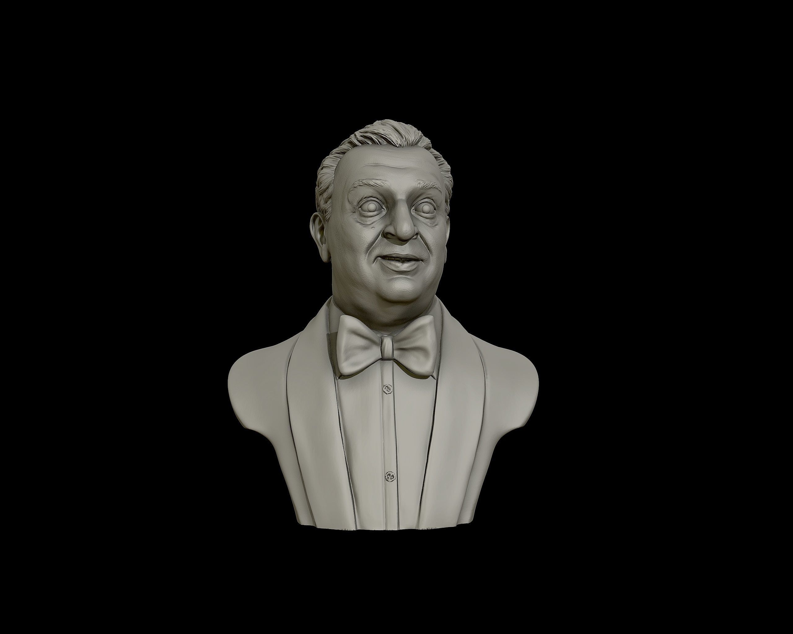 Rodney Dangerfield 3D portrait sculpture 3D print model_10