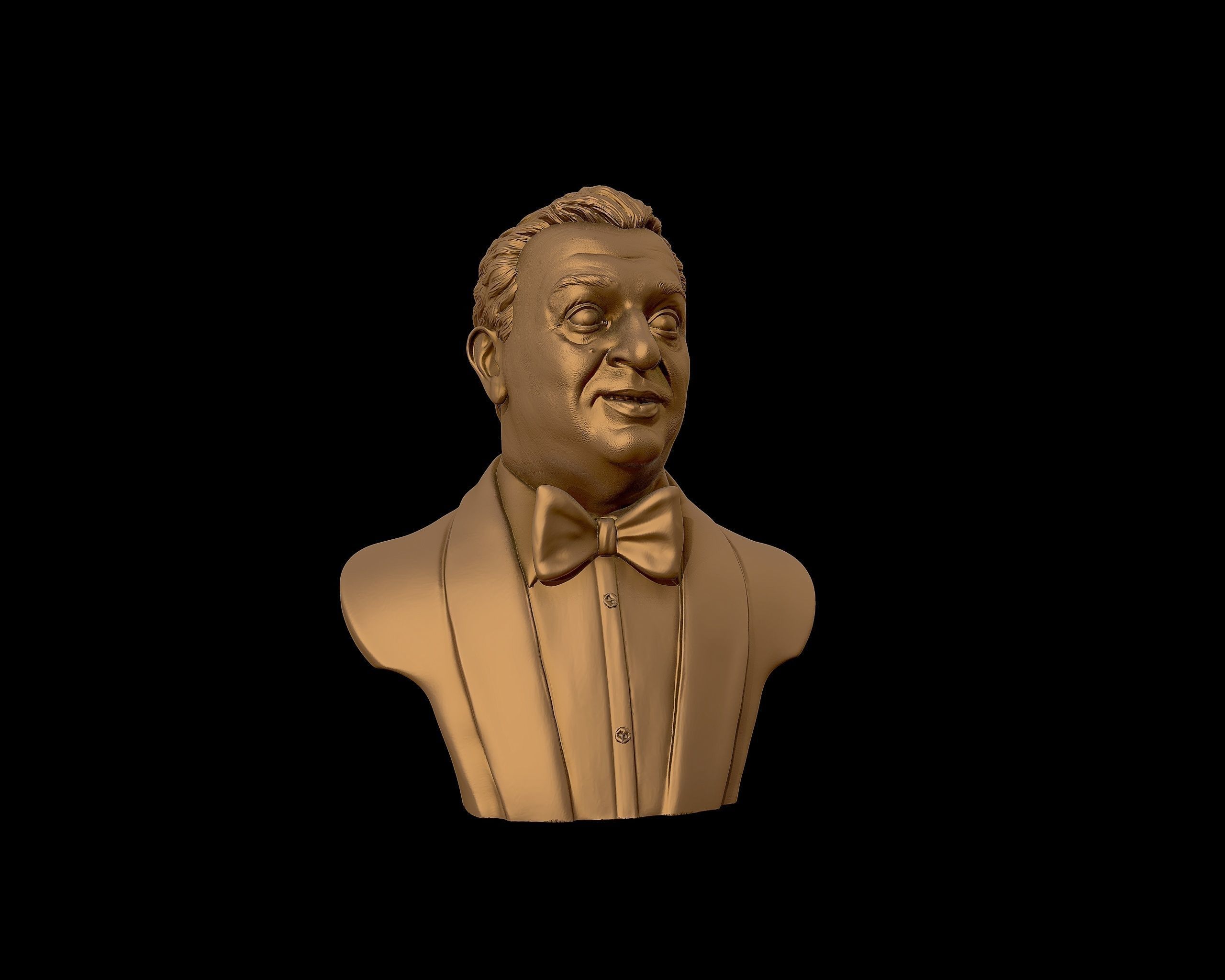 Rodney Dangerfield 3D portrait sculpture 3D print model_28
