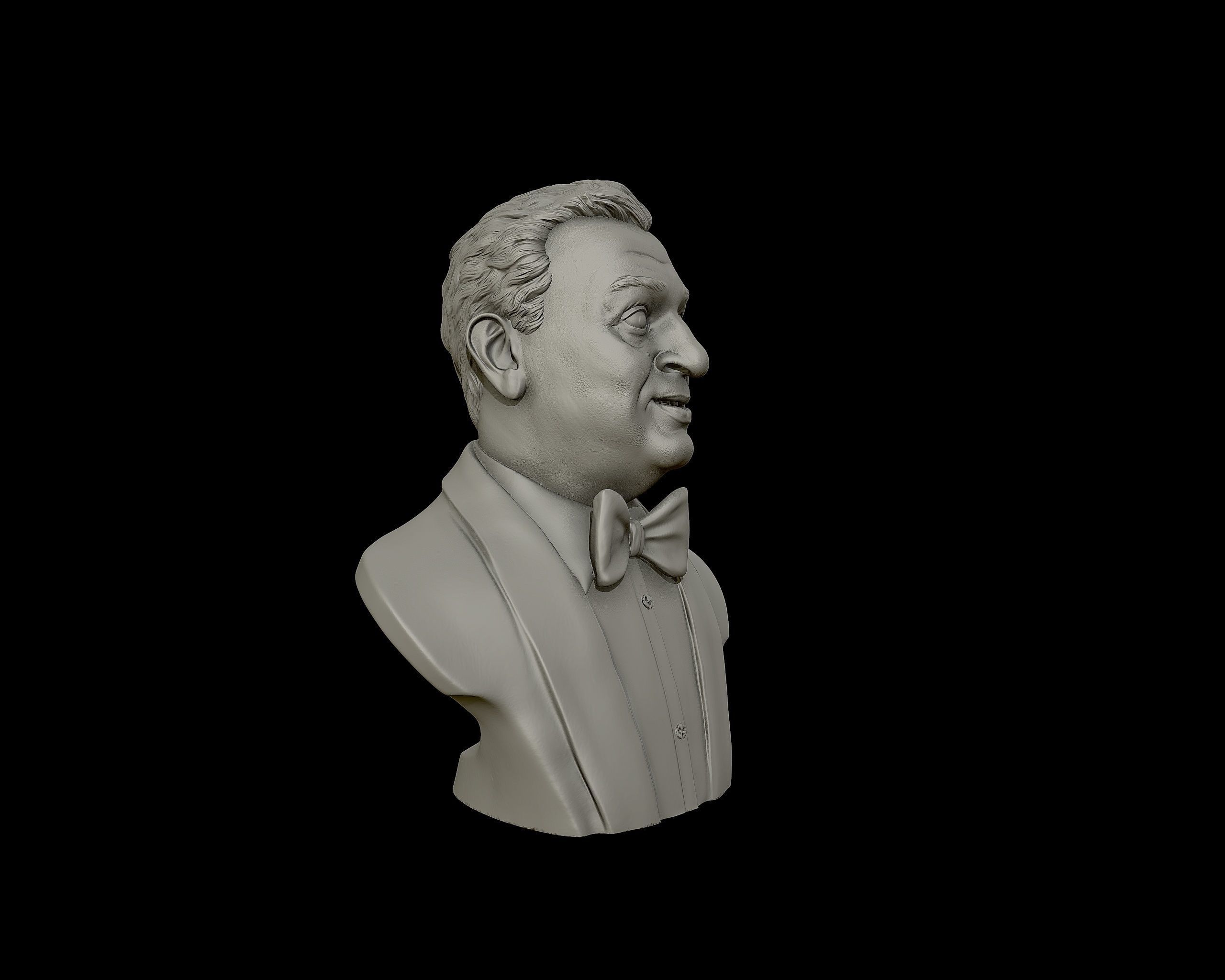 Rodney Dangerfield 3D portrait sculpture 3D print model_22