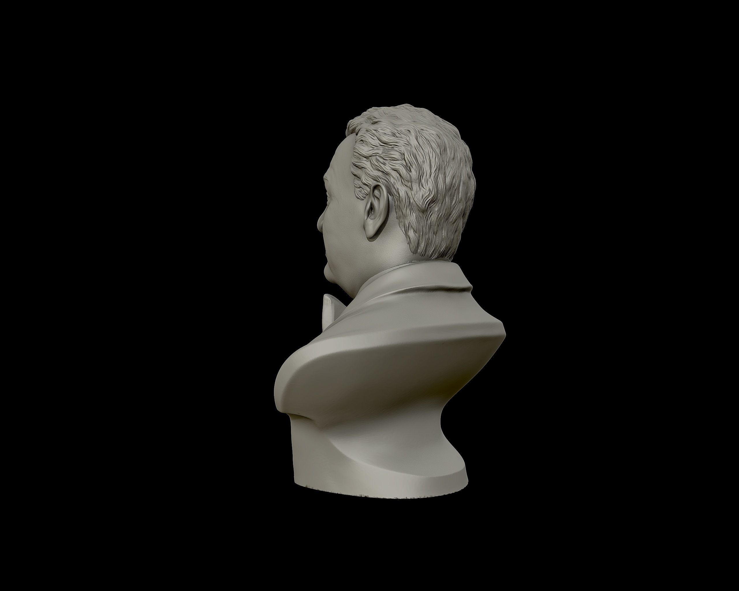 Rodney Dangerfield 3D portrait sculpture 3D print model_18