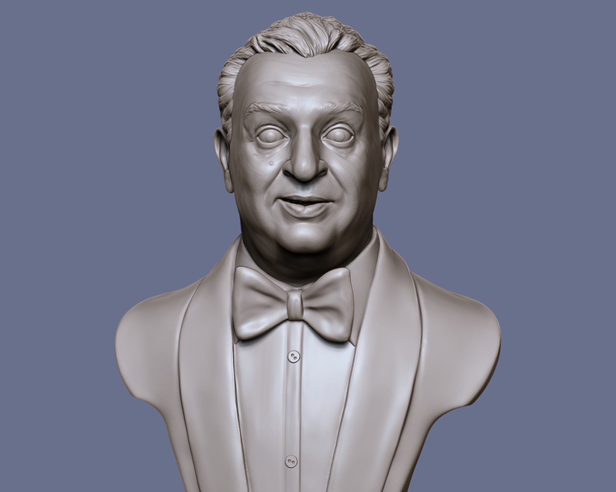 Rodney Dangerfield 3D portrait sculpture 3D print model_2