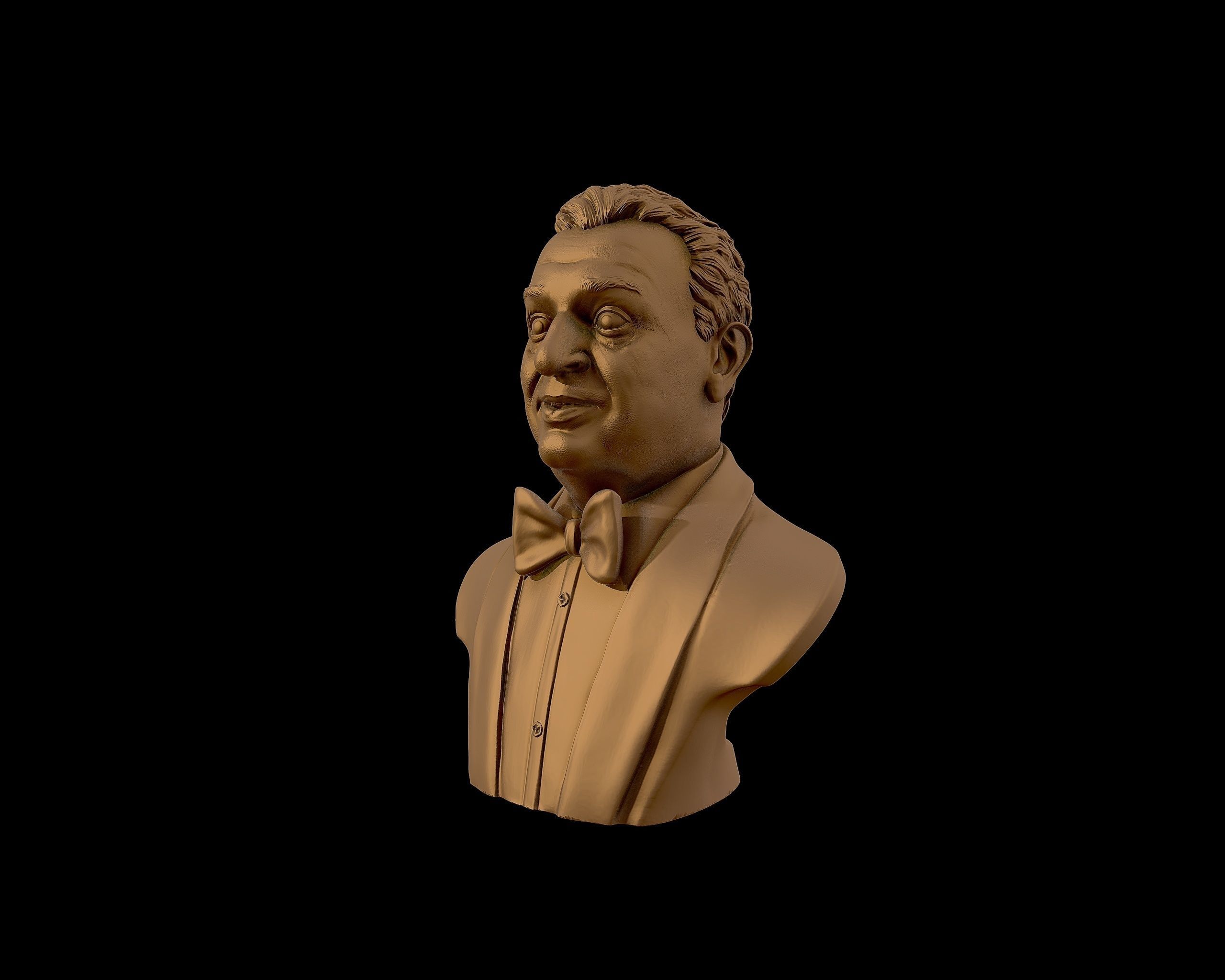 Rodney Dangerfield 3D portrait sculpture 3D print model_27