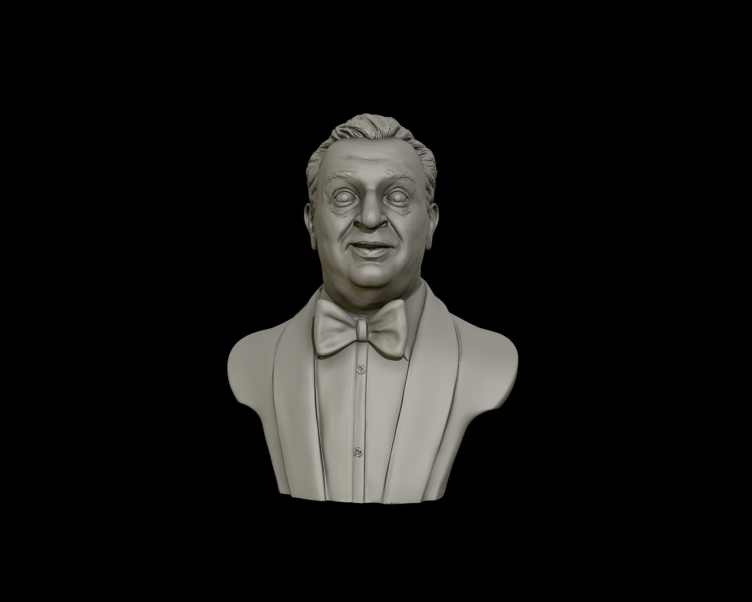 Rodney Dangerfield 3D portrait sculpture 3D print model_11