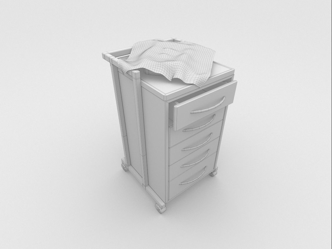 instrument table 01 3D model_2