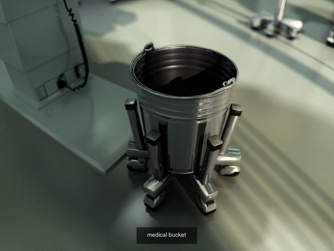 medical equipment and furniture 3D Model Collection_7