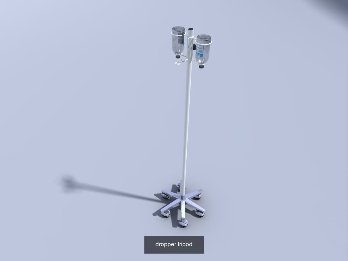 medical equipment and furniture 3D Model Collection_15