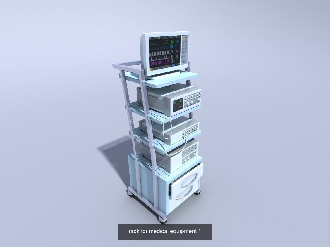 medical equipment and furniture 3D Model Collection_5