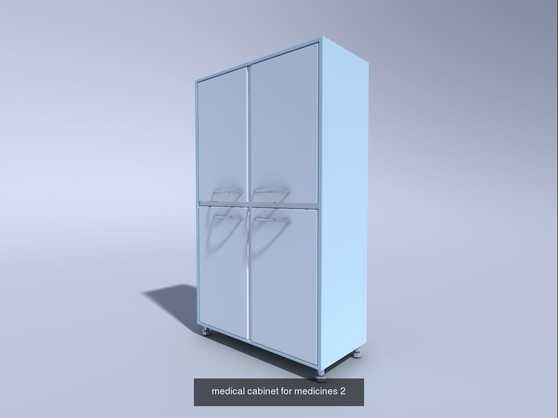 medical equipment and furniture 3D Model Collection_10