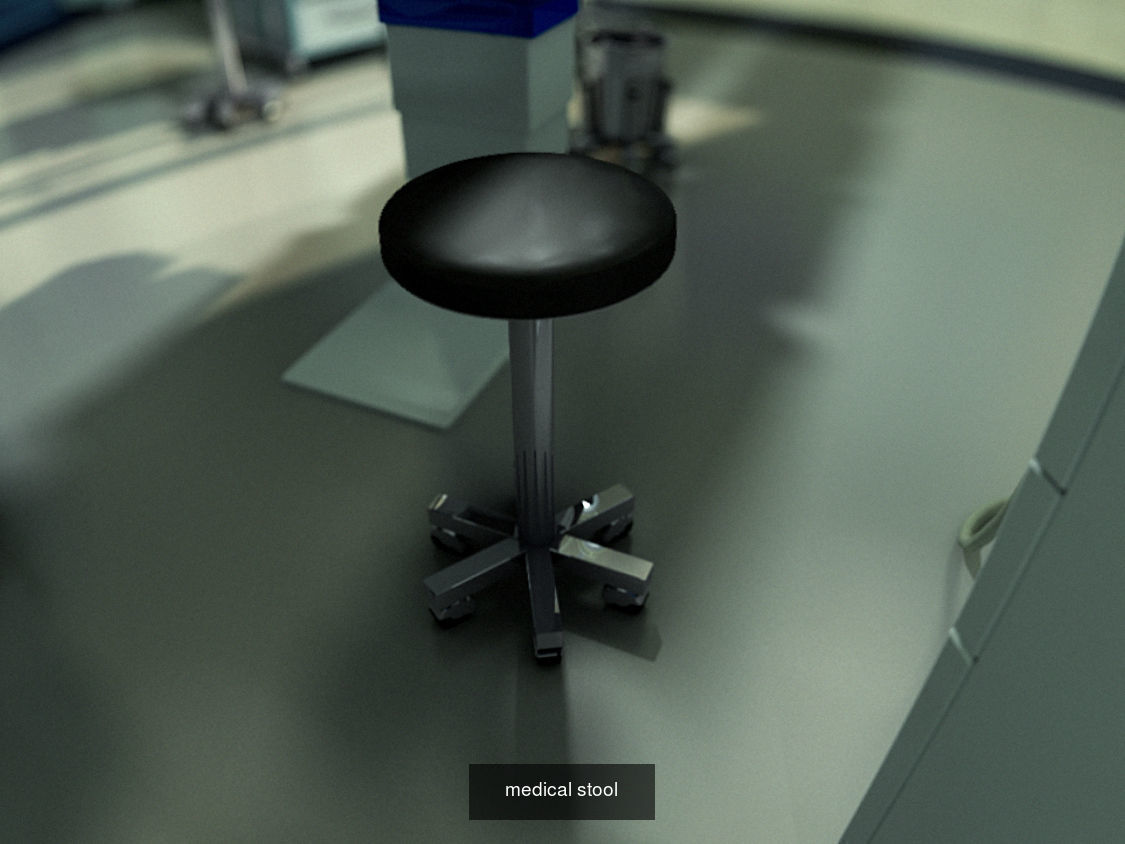 medical equipment and furniture 3D Model Collection_6