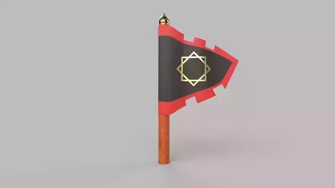 Stylized flag