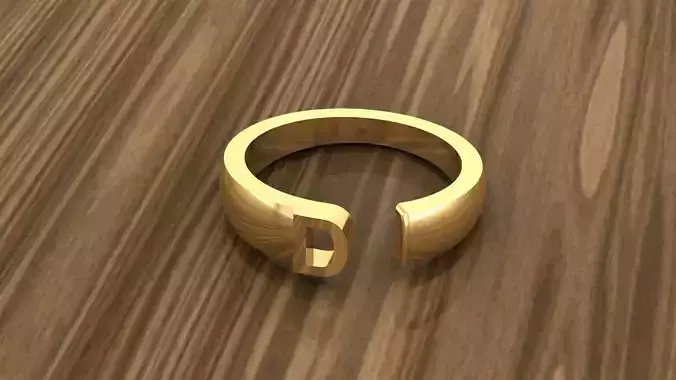 Alphabet Ring D