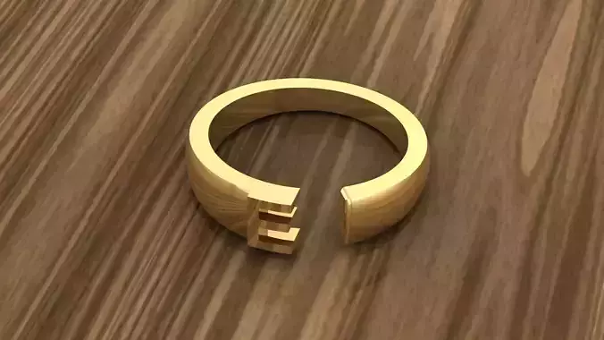 Alphabet Ring E