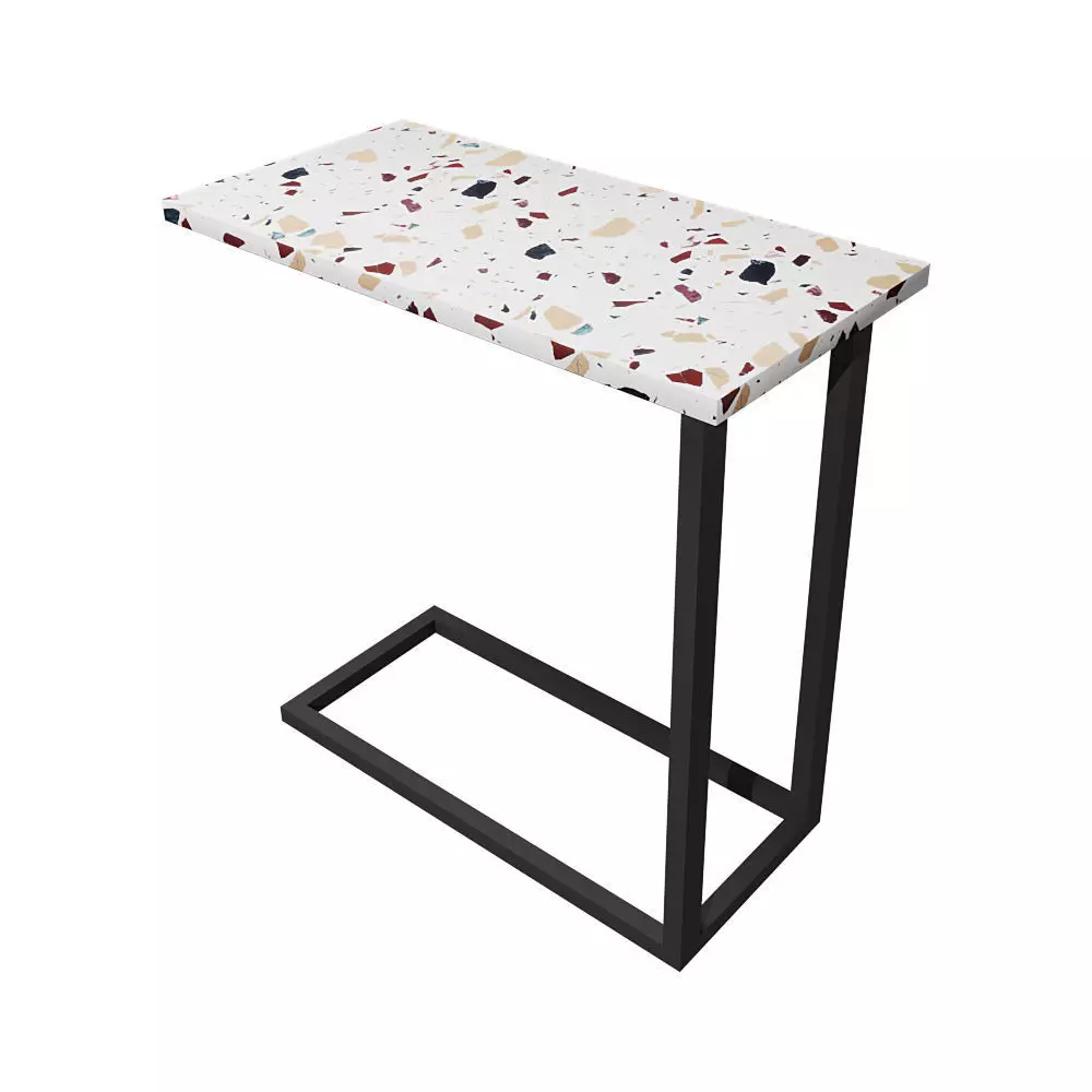 Terrazzo x Carrie Side Table Free low-poly 3D model