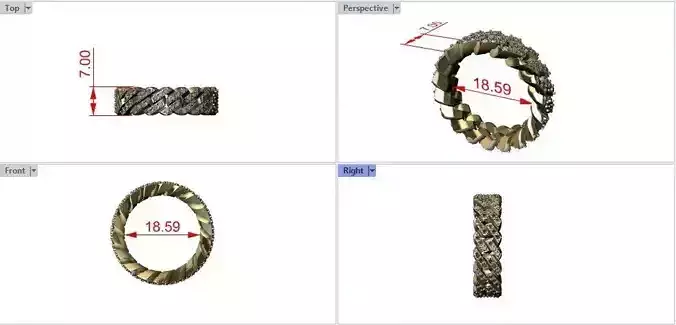 Diamond engagement ring