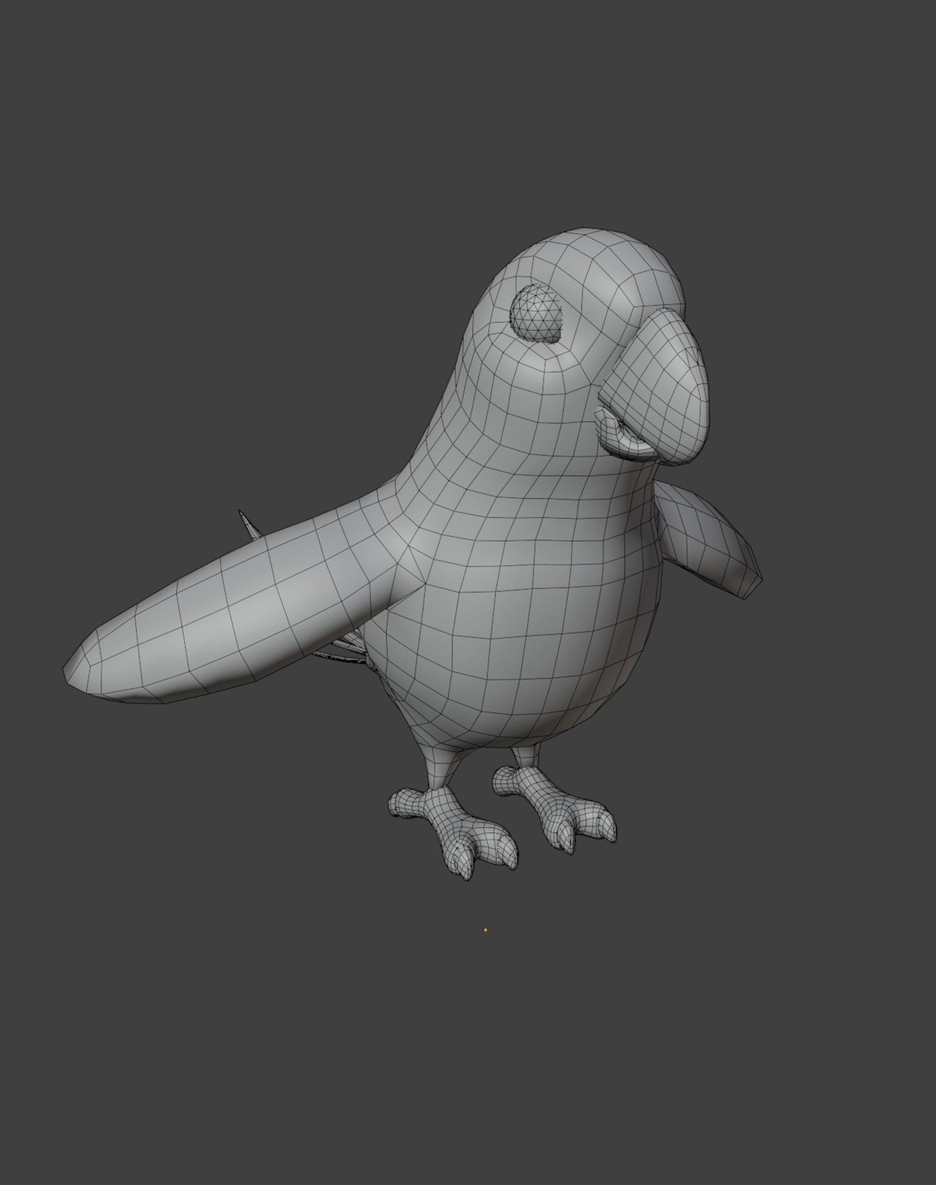 Cartoon Animals Rigged Base Mesh 10 Models Pack Vol 1 Low-poly 3D model_21