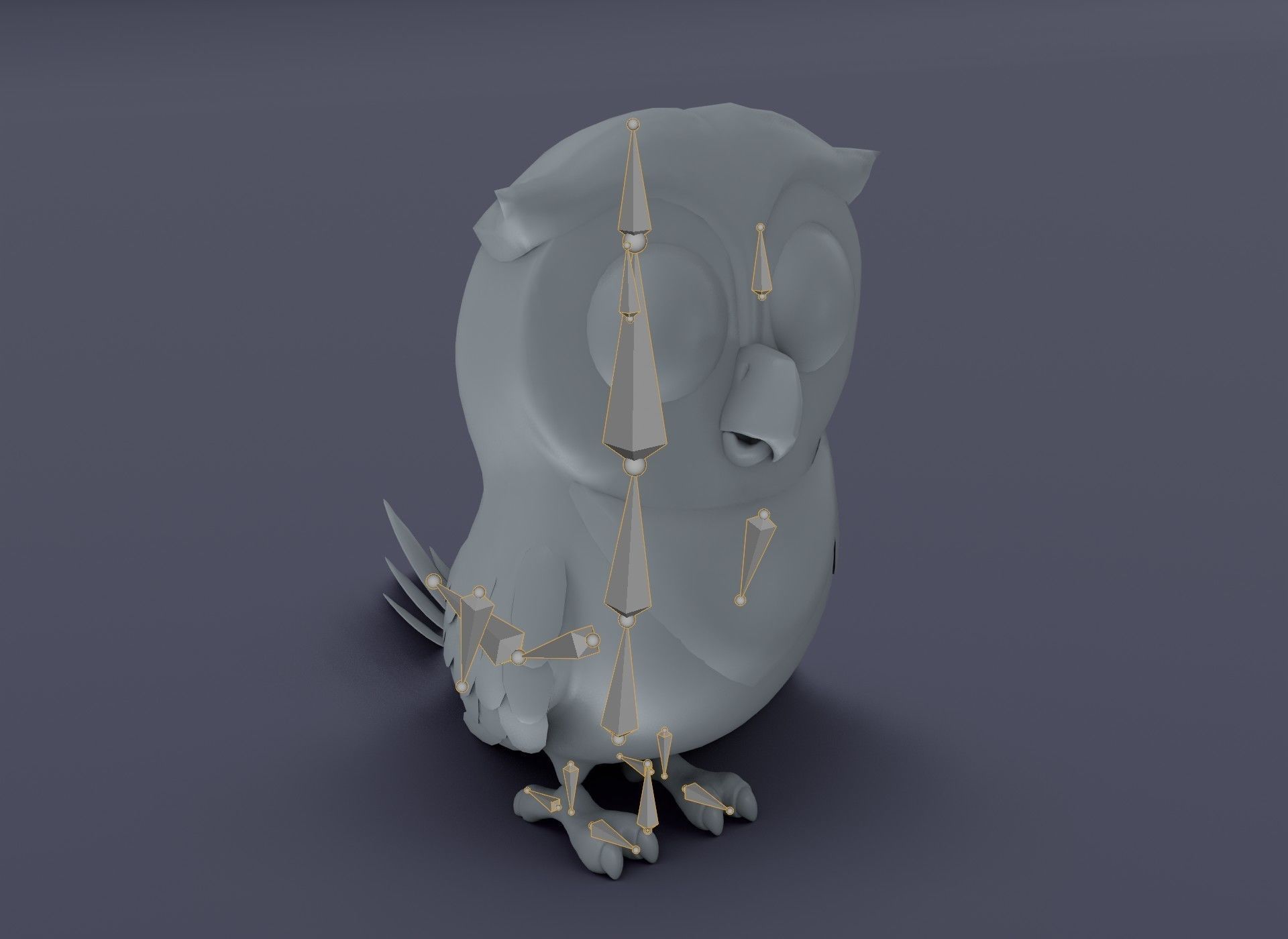 Cartoon Animals Rigged Base Mesh 10 Models Pack Vol 1 Low-poly 3D model_5