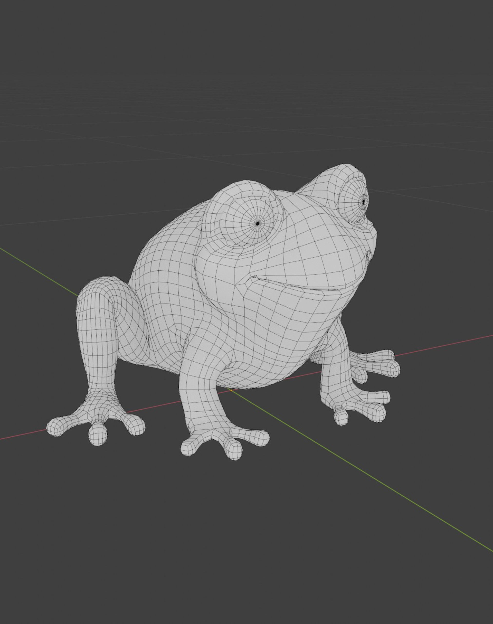 Cartoon Animals Rigged Base Mesh 10 Models Pack Vol 1 Low-poly 3D model_17