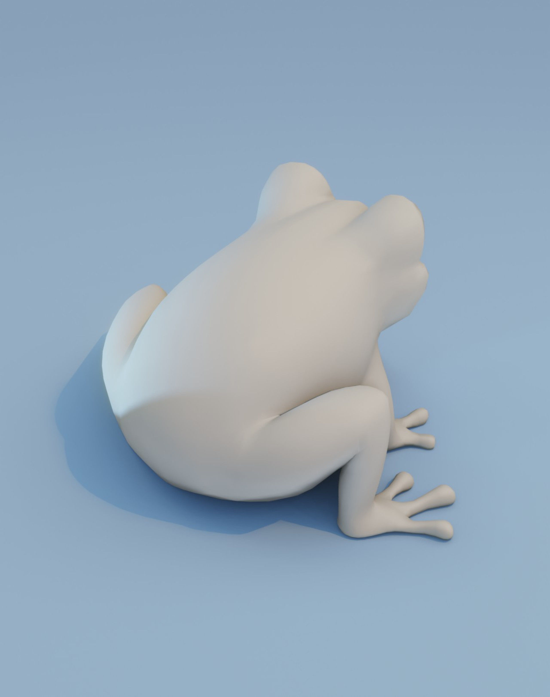 Cartoon Animals Rigged Base Mesh 10 Models Pack Vol 1 Low-poly 3D model_16