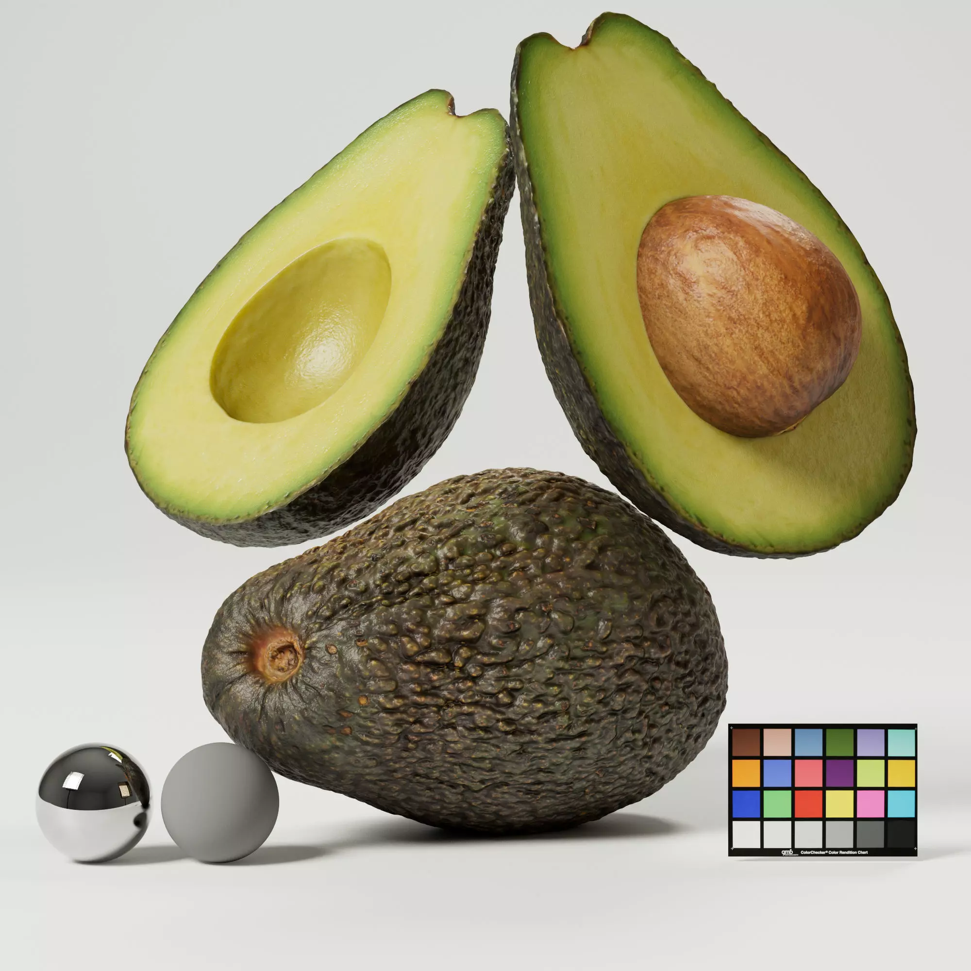 Avocado 3D model_0