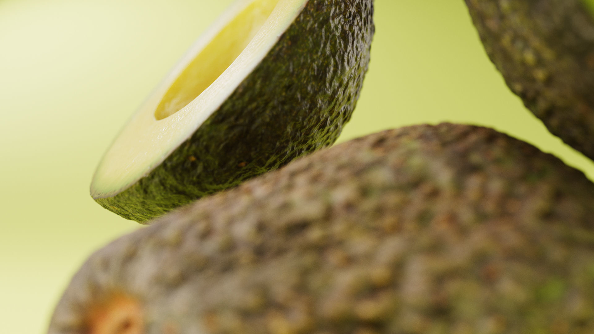 Avocado 3D model_7