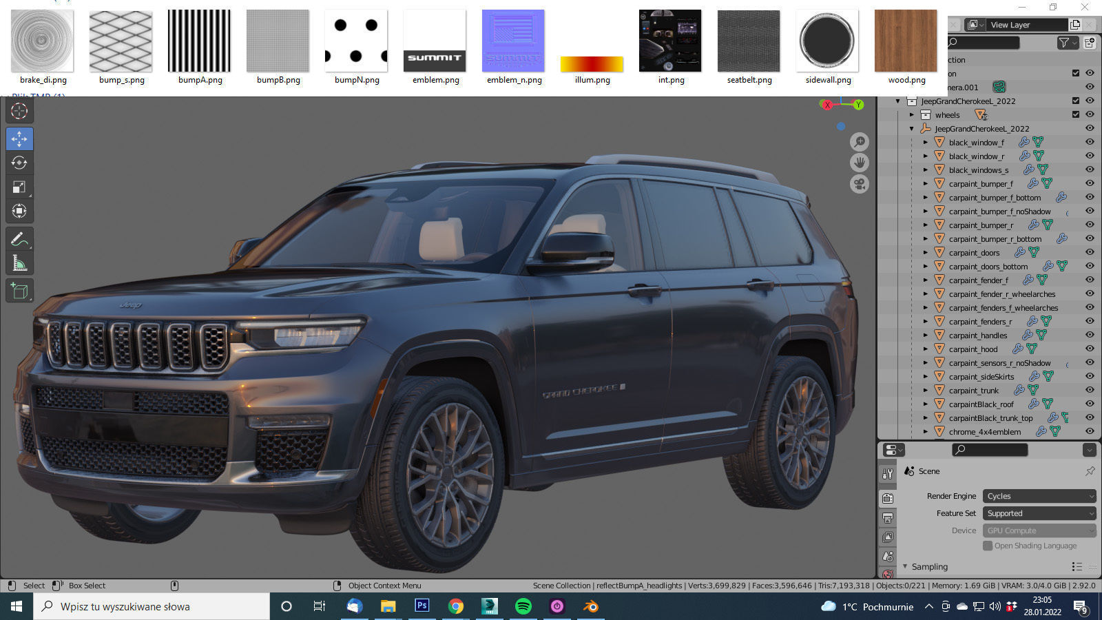 Jeep Grand Cherokee L 2022 3D model_31