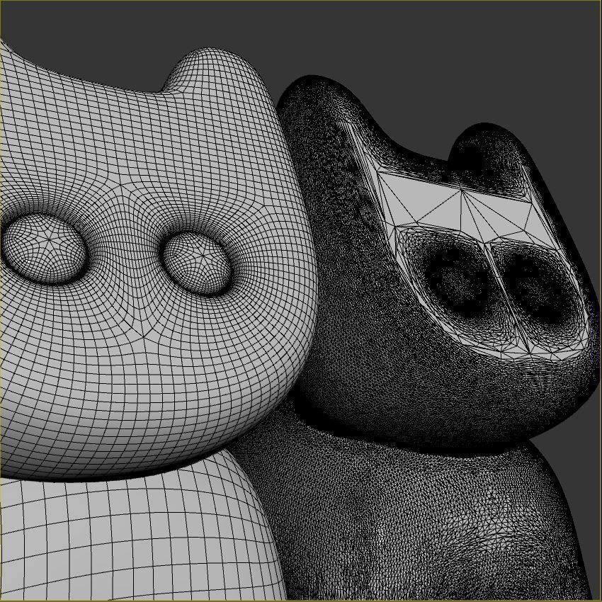 kitten toy cat 3D print model_5