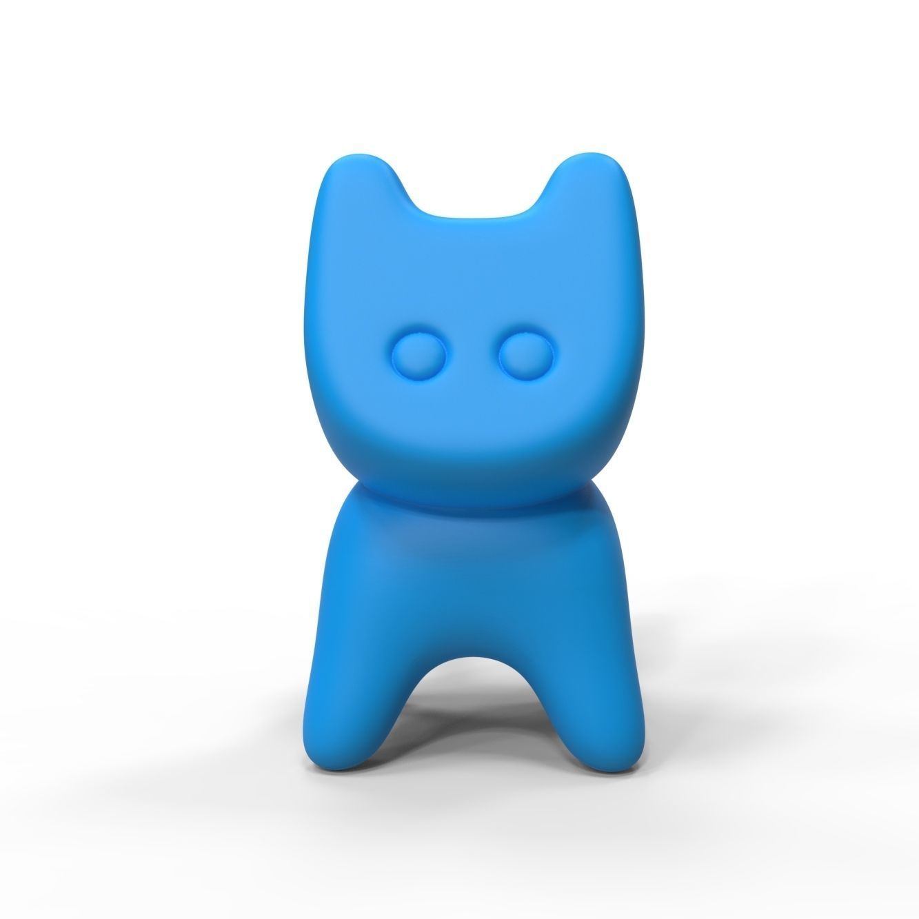 kitten toy cat 3D print model_1
