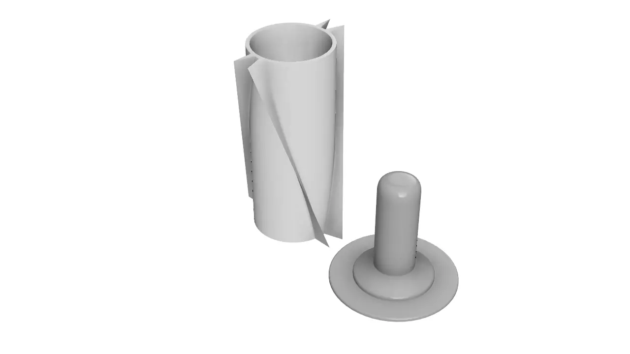 Cortante de medialunas o croissant 3D print model_0