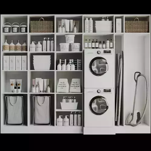 Laundry room 1 3D model