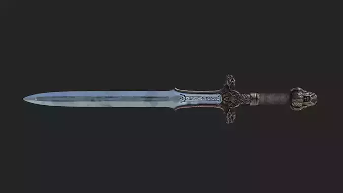 stylized sword