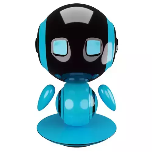 Metaverse Ai Robot Low-poly 3D model