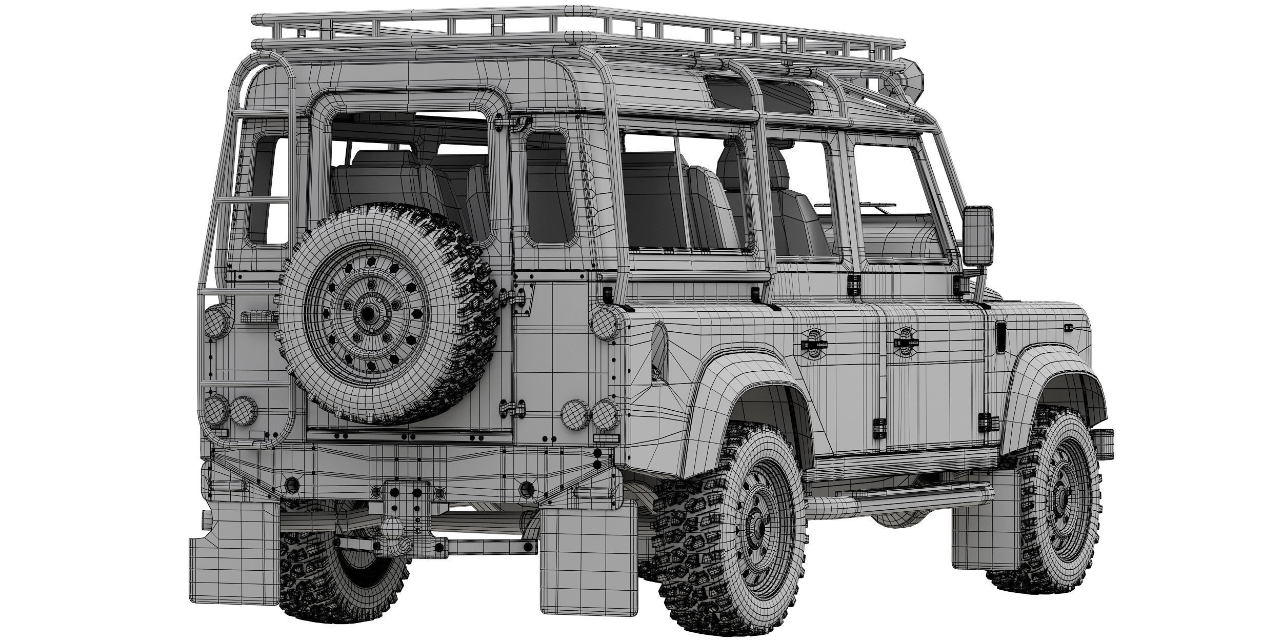 Land Rover Defender Works V8 Trophy 3D model_16