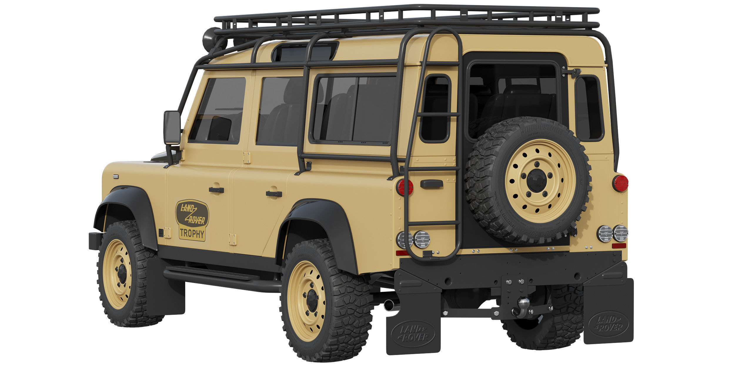 Land Rover Defender Works V8 Trophy 3D model_2