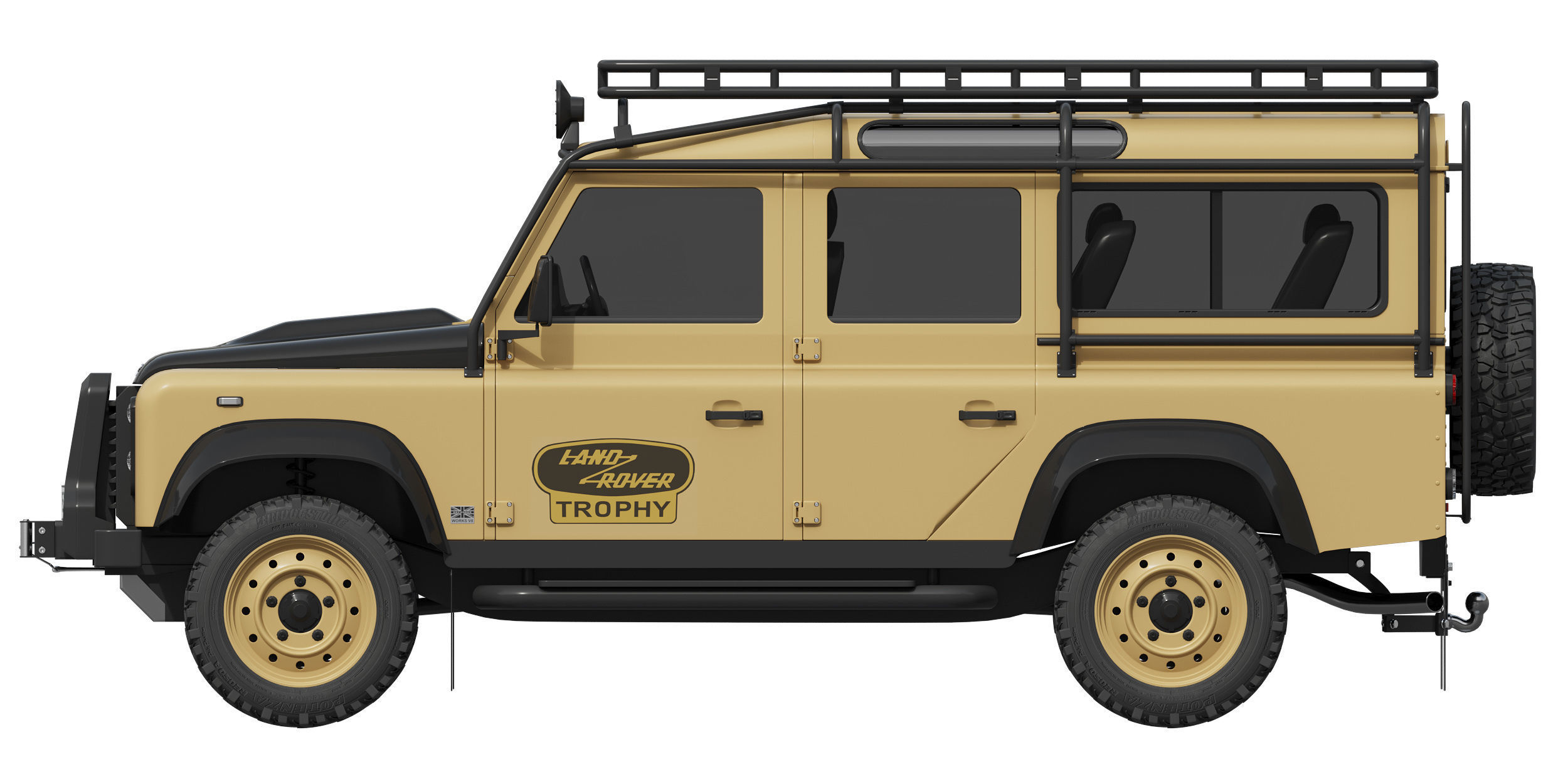 Land Rover Defender Works V8 Trophy 3D model_5