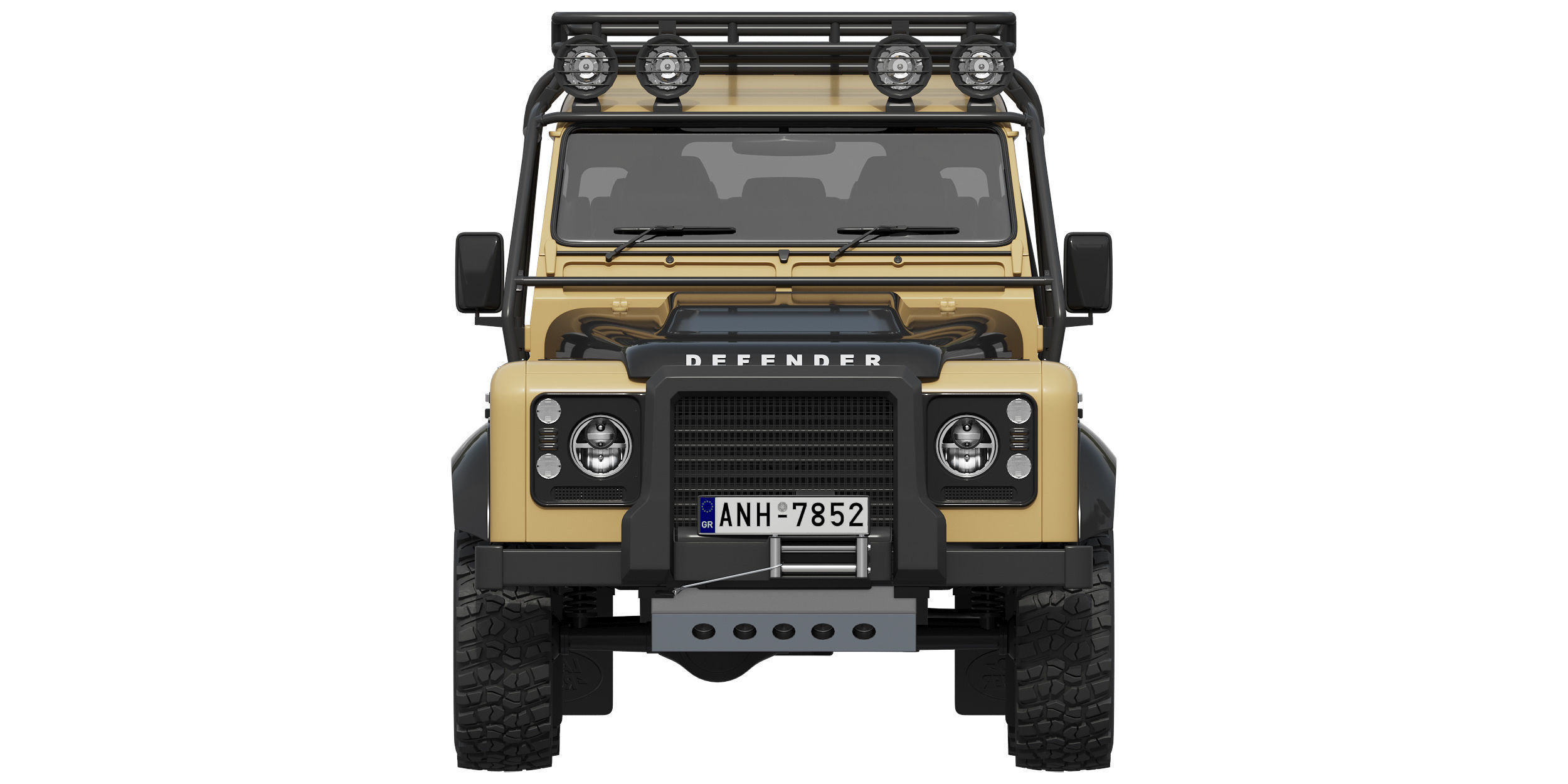 Land Rover Defender Works V8 Trophy 3D model_6