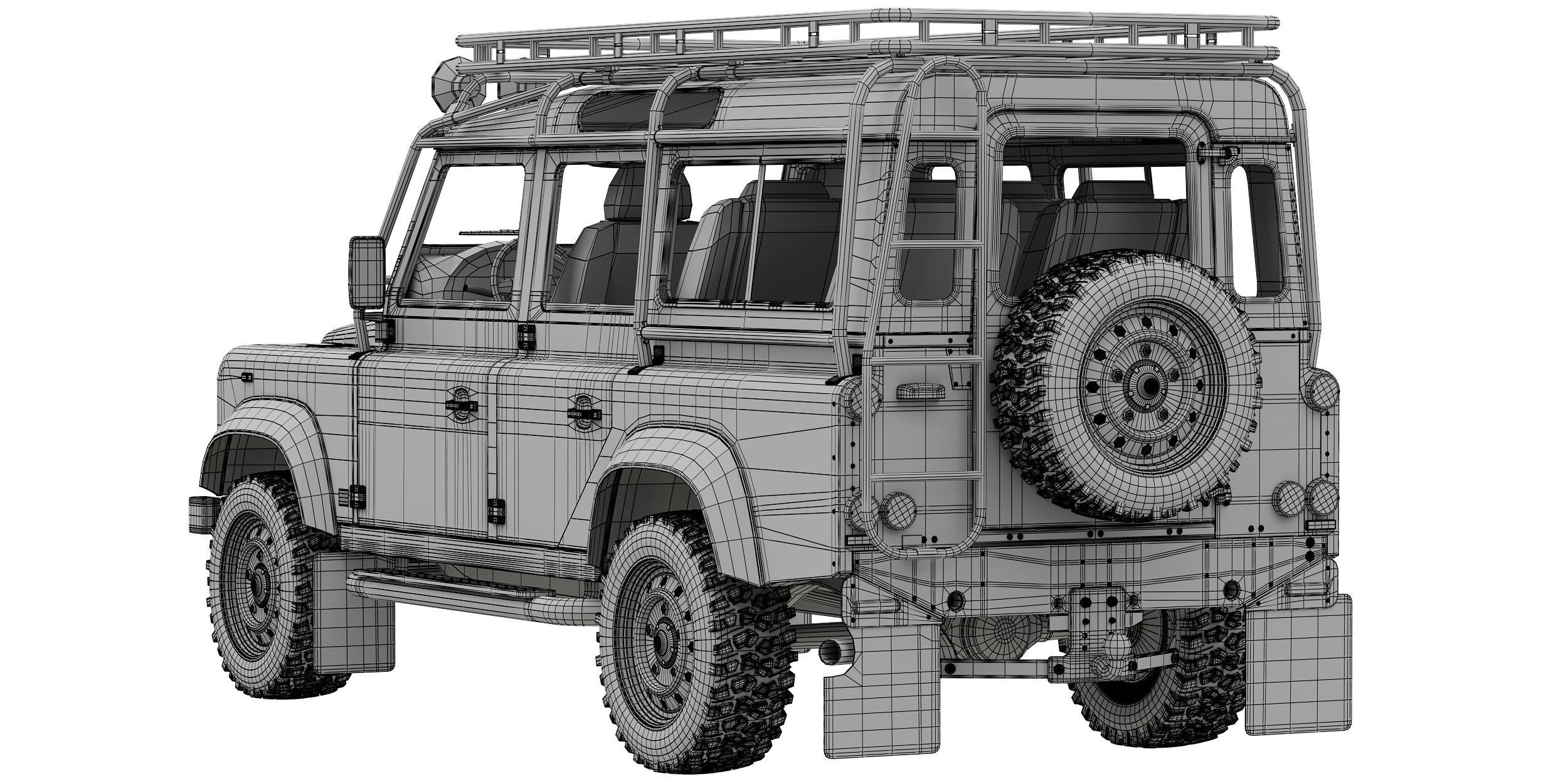 Land Rover Defender Works V8 Trophy 3D model_15