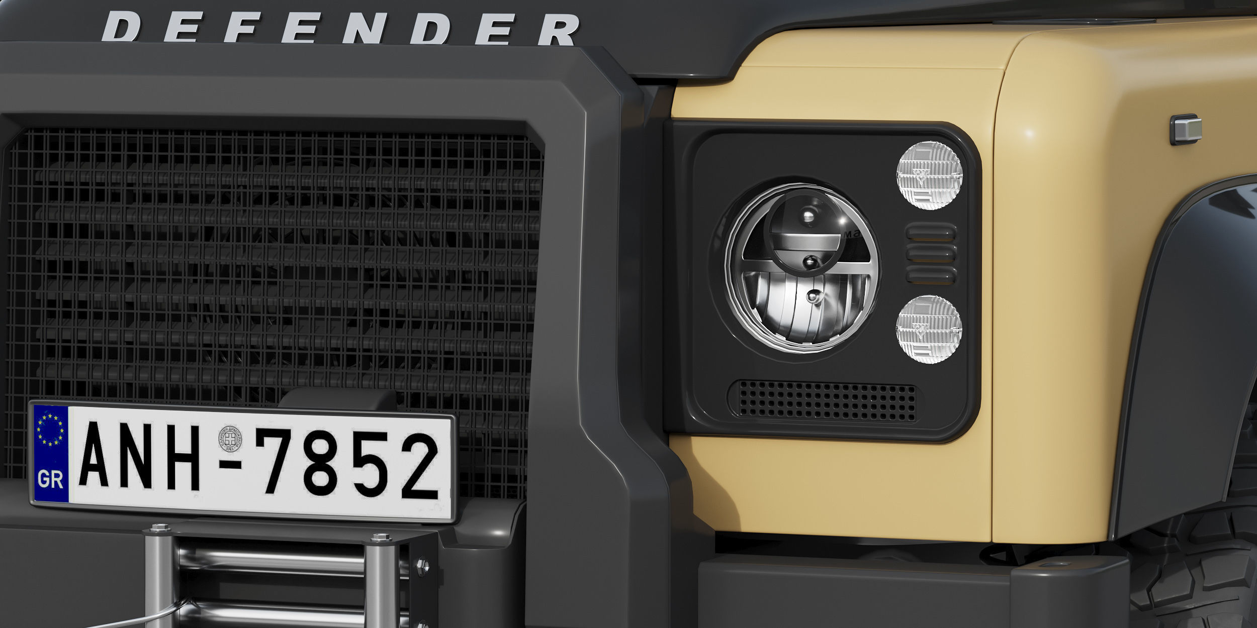 Land Rover Defender Works V8 Trophy 3D model_12