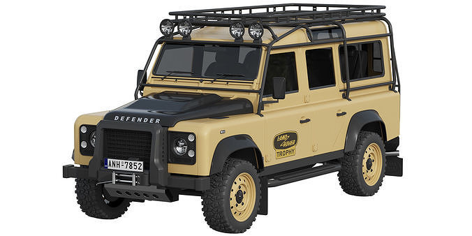 Land Rover Defender Works V8 Trophy 3D model