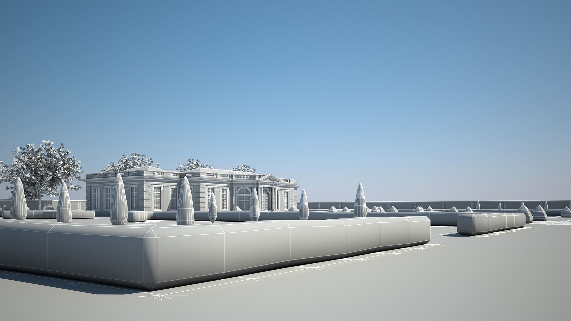 Classical Building IV 3D model_26