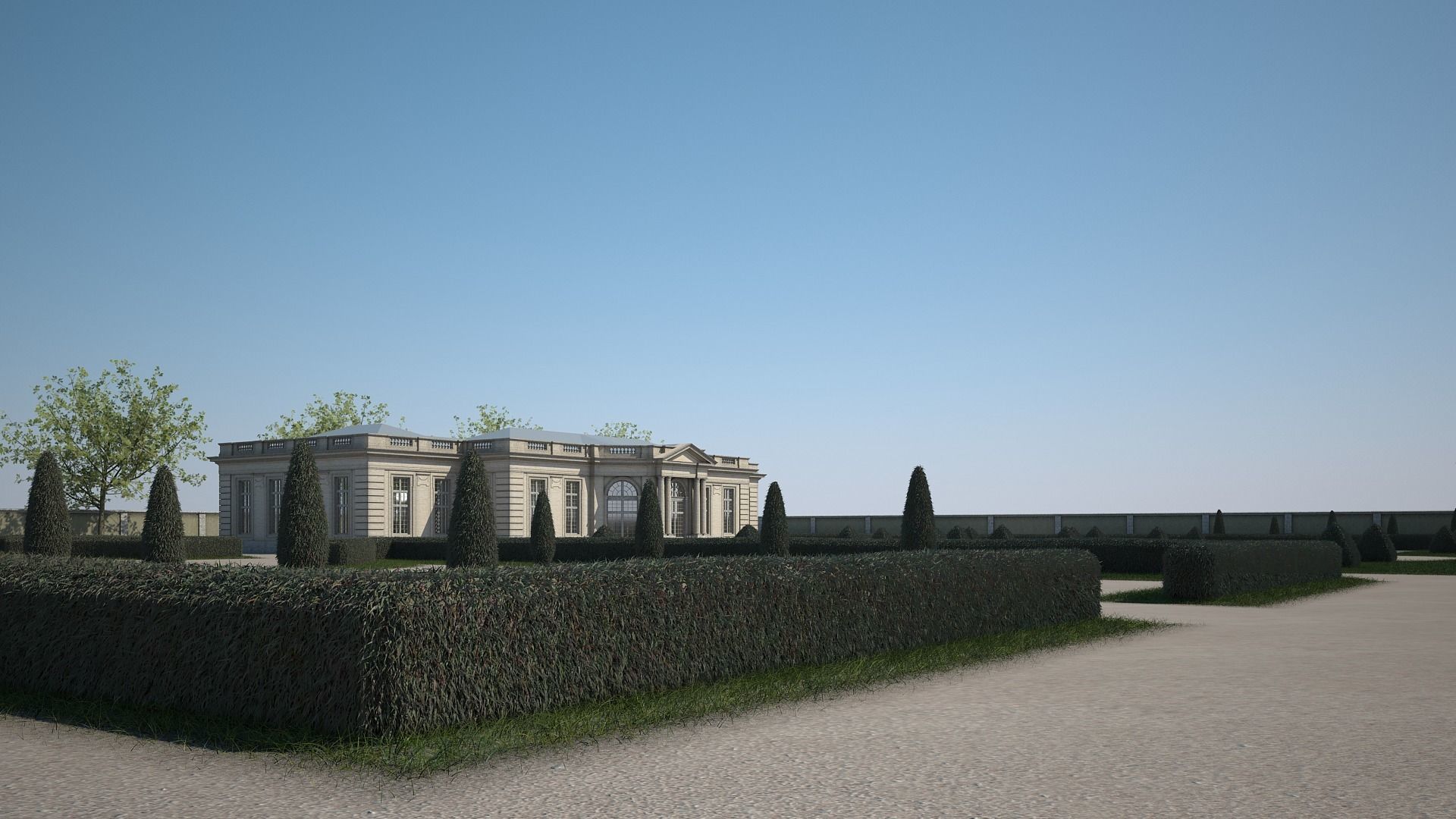 Classical Building IV 3D model_11