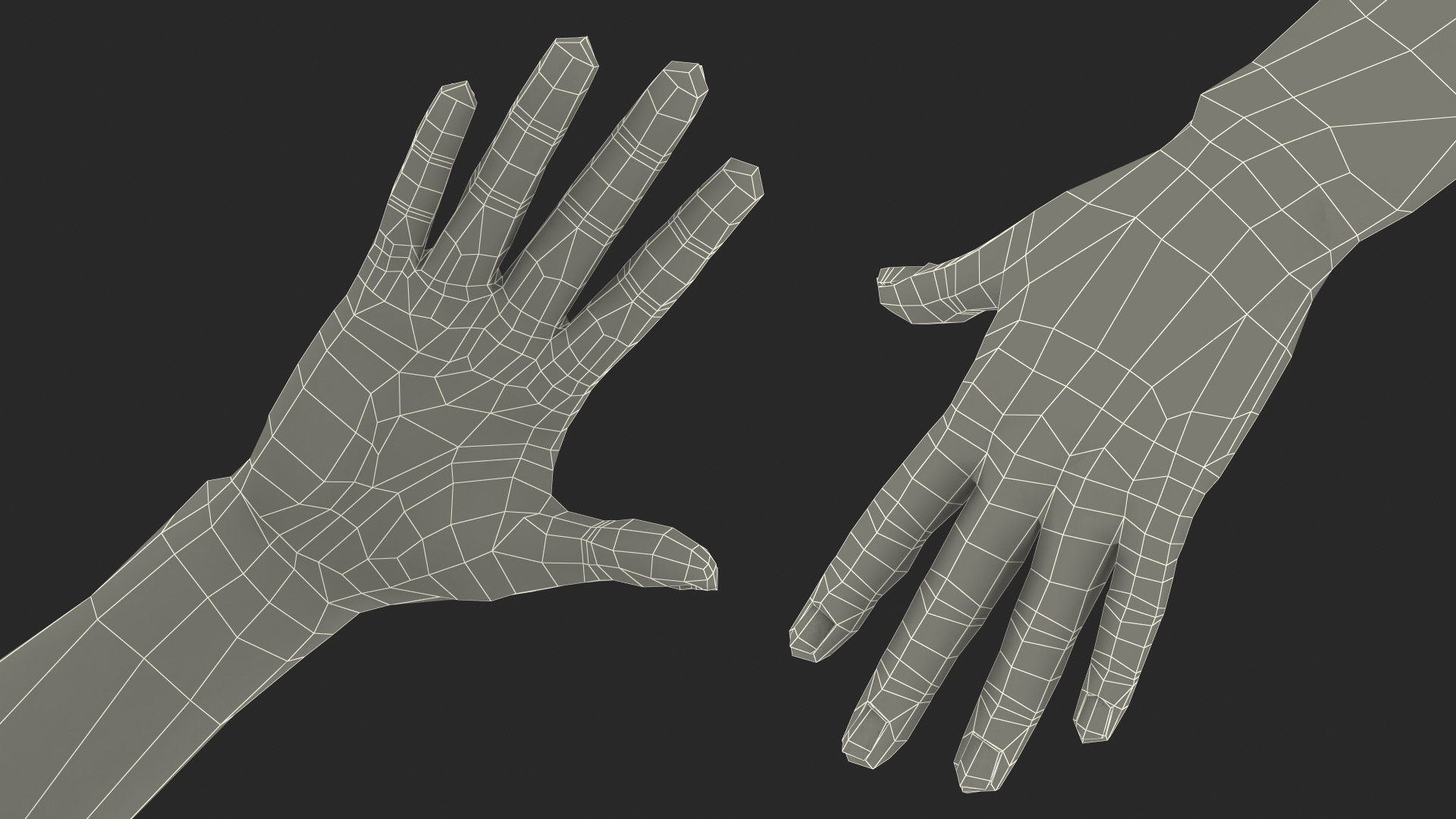 Young Woman Beach Outfits Rigged for Cinema 4D 3D model_43