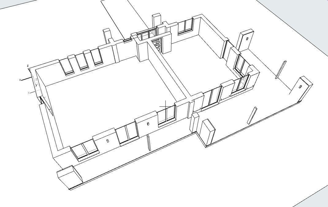 modern Residential house 3D model_7