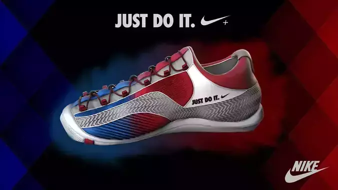 Zapatillas Nike disponible para impresion 3D print model