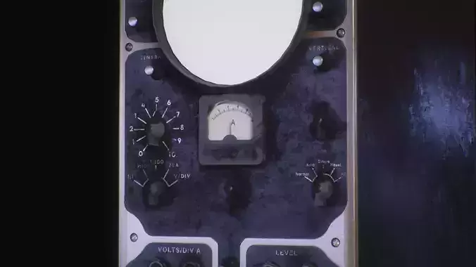 OSCILLOSCOPE GAME MODEL FBX