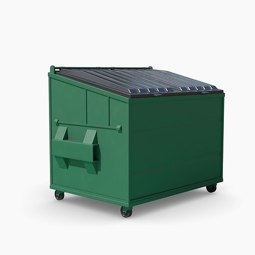 Container Trashcan 3D model
